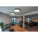 SLV Loftlampe MEDO® PRO 90 rund, CCT Switch, UGR < 19 IP50, sort dæmpbar