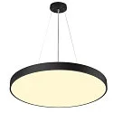 SLV Loftlampe MEDO® PRO 90 rund, CCT Switch, UGR < 19 IP50, sort dæmpbar