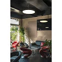 SLV Loftlampe MEDO® PRO 90 rund, CCT Switch, UGR < 19 IP50, sort dæmpbar