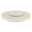 SLV Loftlampe MEDO® PRO 90 rund, CCT Switch, UGR < 19 IP50, hvid dæmpbar