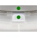 SLV Loftlampe MEDO® PRO 90 rund, CCT Switch, UGR < 19 IP50, hvid dæmpbar