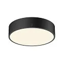 SLV Væg- og Loftlampe MEDO® 30 rund, CCT Switch, direkte / indirekte IP50, sort dæmpbar