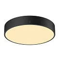 SLV Væg- og Loftlampe MEDO® 40 rund, CCT Switch, direkte / indirekte IP50, sort dæmpbar