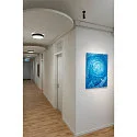 SLV Væg- og Loftlampe MEDO® 60 rund, CCT Switch, direkte / indirekte IP50, sort dæmpbar