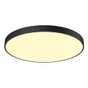 Loftlampe MEDO® 90 rund, CCT Switch IP50, sort dæmpbar