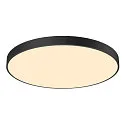 SLV Loftlampe MEDO® 90 rund, CCT Switch IP50, sort dæmpbar