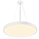 SLV Loftlampe MEDO® 90 rund, CCT Switch IP50, hvid dæmpbar