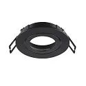 Forsænket loftsring NEW TRIA® 68 rund, sort