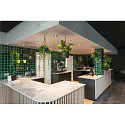 SLV Forsænket loftsring NEW TRIA® 75 rund, sort
