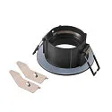 SLV Forsænket loftsring NEW TRIA® 68 rund, sort