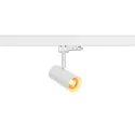 SLV 3-faset spot NOBLO® SPOT rund, svingbar, drejelig IP20, hvid dæmpbar