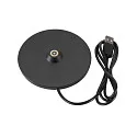 Batteri bordlampe VINOLINA ONE med touch-dæmper, ringform, med opladestation IP54, hvid dæmpbar
