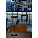battery table lamp VINOLINA 2-CCT 2-fold, cylindrical, CCT Switch, with touch dimmer, with charging station IP54, black dimmable