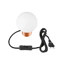 SLV Bordlampe TINY SUN G9 IP20, kobber
