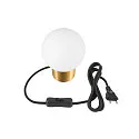 SLV Bordlampe LITTLE SUN G9 IP20, bronze