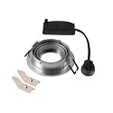 SLV ceiling recessed luminaire NEW TRIA® 75 round GU10 IP20, aluminium