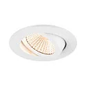 Indbygnings loftlampe NEW TRIA® 68 rund IP20, hvid dæmpbar