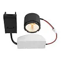 LED modul NEW TRIA® rund 11W 700lm 1800-3000K 38° dæmpbar, sort