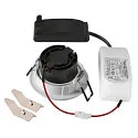 SLV Indbygnings loftlampe NEW TRIA® 68 rund IP20, hvid dæmpbar
