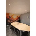 SLV Indbygnings loftlampe NEW TRIA® 68 rund IP20, hvid dæmpbar