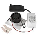 SLV Indbygnings loftlampe NEW TRIA® 68 firkantet IP20, hvid dæmpbar