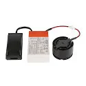 SLV LED modul NEW TRIA® UNIVERSAL 8,6W 540 / 600 / 600lm 2500/3000/4000K 60° dæmpbar, sort