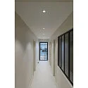 SLV Indbygnings loftlampe NEW TRIA® UNIVERSAL firkantet IP20, hvid dæmpbar