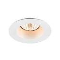 SLV ceiling recessed luminaire NEW TRIA® UNIVERSAL round IP20 / IP65, white dimmable