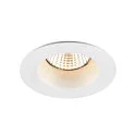 SLV ceiling recessed luminaire NEW TRIA® UNIVERSAL round IP20 / IP65, white dimmable
