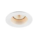 SLV ceiling recessed luminaire NEW TRIA® UNIVERSAL round IP20 / IP65, white dimmable