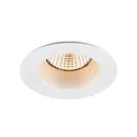SLV ceiling recessed luminaire NEW TRIA® UNIVERSAL round IP20 / IP65, white dimmable