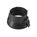 SLV recessed ceiling ring NEW TRIA® 95 round, low, black