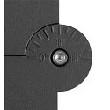 SLV outdoor floor lamp S-CUBE 75 square, CCT Switch, tiltable IP65, anthracite dimmable