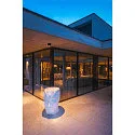 SLV Udendørs loftlampe S-CUBE down, firkantet, stiv, CCT Switch IP65, antracit dæmpbar