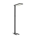 SLV Standerlampe WORKLIGHT PRO IP20, sort dæmpbar