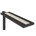 SLV Standerlampe WORKLIGHT PRO IP20, sort dæmpbar
