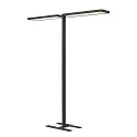 SLV Standerlampe WORKLIGHT PRO IP20, sort dæmpbar
