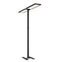 SLV Standerlampe WORKLIGHT PRO IP20, sort dæmpbar