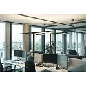 SLV Standerlampe WORKLIGHT PRO IP20, sort dæmpbar