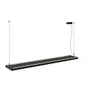 SLV pendant luminaire WORKLIGHT PRO up / down, DALI controllable, UGR < 19 IP20, black dimmable