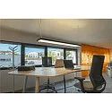 SLV pendant luminaire WORKLIGHT PRO up / down, DALI controllable, UGR < 19 IP20, black dimmable