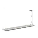 SLV Pendel WORKLIGHT PRO up / down, DALI styrbar, UGR < 19 IP20, grå dæmpbar