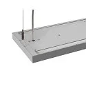 SLV Pendel WORKLIGHT PRO up / down, DALI styrbar, UGR < 19 IP20, grå dæmpbar