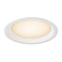 SLV Dæksel DOWNLIGHT V 200 let forsænket, hvid