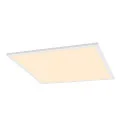 Loftlampe PANEL V 600 ON-OFF CCT Switch, omskiftelig IP54 / IP40, hvid, lakeret 