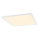 SLV Loftlampe PANEL V 625 ON-OFF CCT Switch, omskiftelig IP54 / IP40, hvid, lakeret 