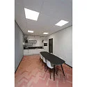 SLV Loftlampe PANEL V 625 ON-OFF CCT Switch, omskiftelig IP54 / IP40, hvid, lakeret 
