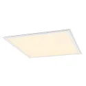 Loftlampe PANEL V 625 ON-OFF CCT Switch, UGR < 19, omskiftelig IP54 / IP40, hvid, lakeret 