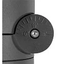 SLV socket luminaire R-CUBE 35 round, CCT Switch, cardanic swivelling IP65, anthracite dimmable
