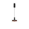 SLV Pendel LALU® MIX&MATCH IP20, sort dæmpbar